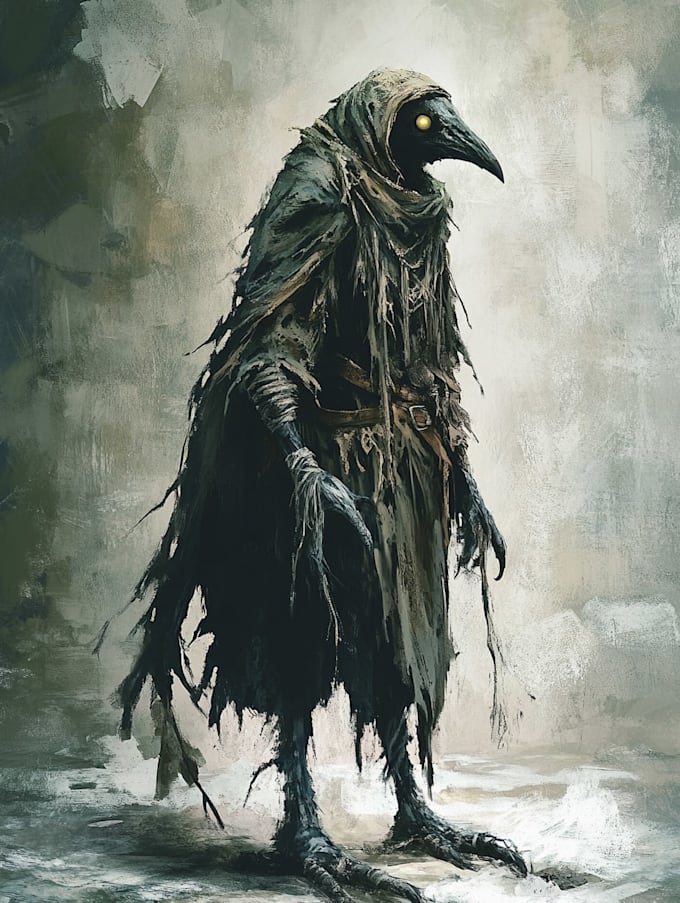 do horror character design