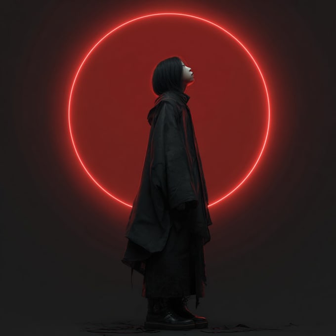 draw dark art illustration