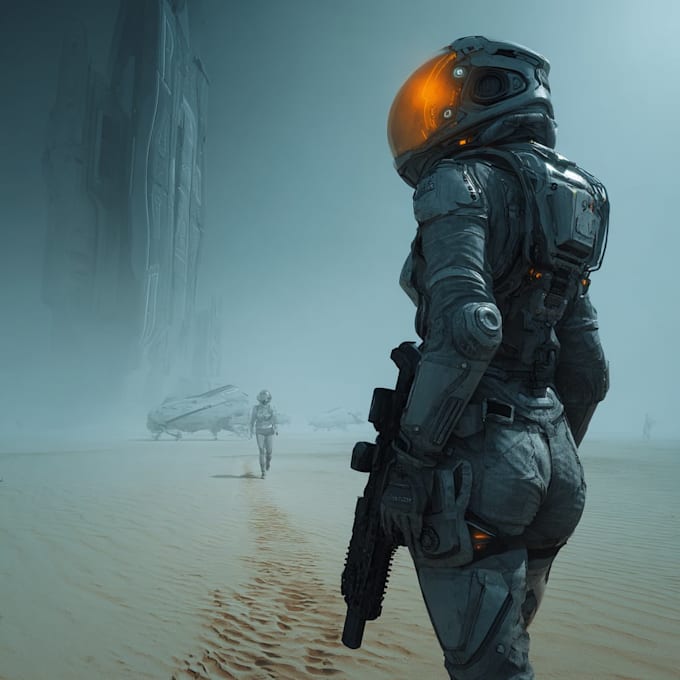 sci fi illustration and sci fi art