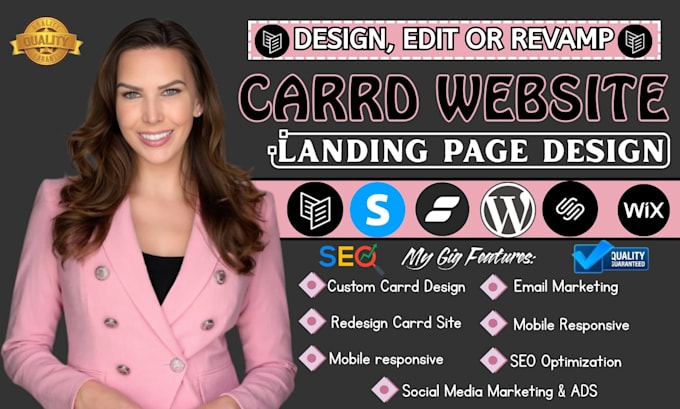 carrd landing page for coaches,creators,substack carrd website,redesign carrd co