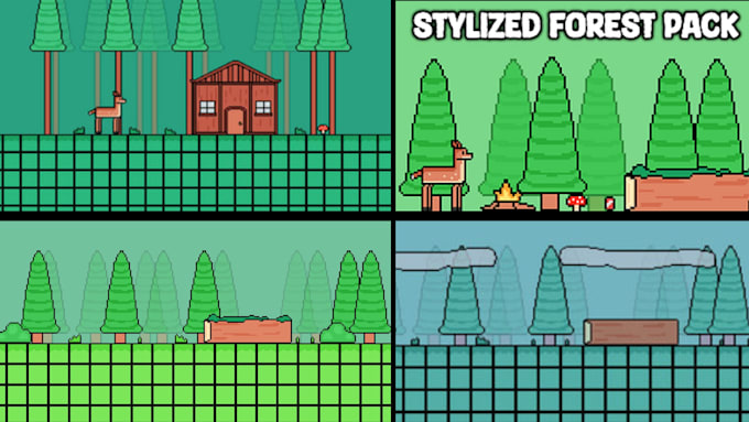 Design pixel art sprites, tilesets, characters and game assets for ...