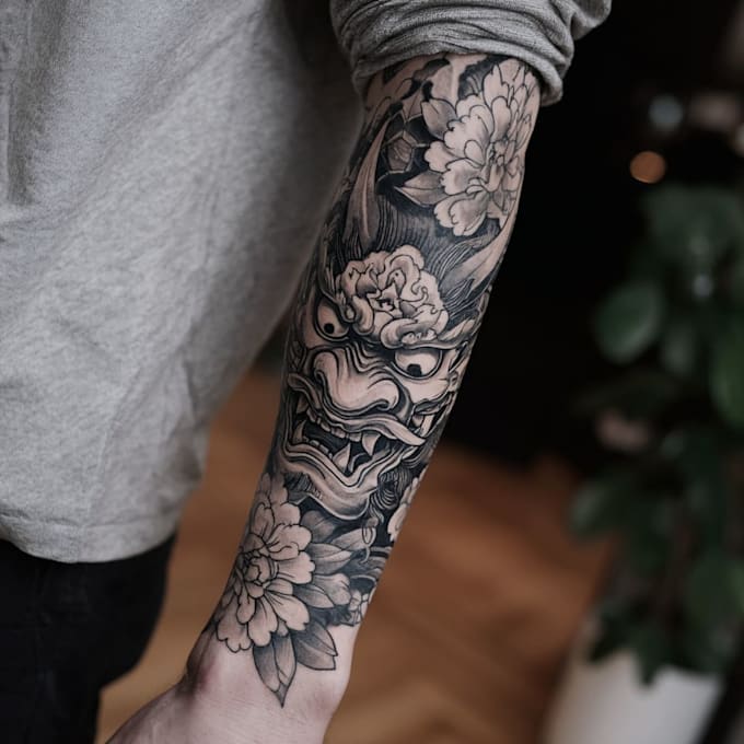 custom japanese tattoo art for unique ink