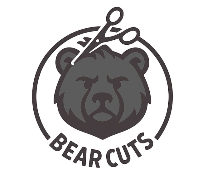 design professional bear logo