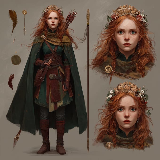 dnd character art and dnd character art