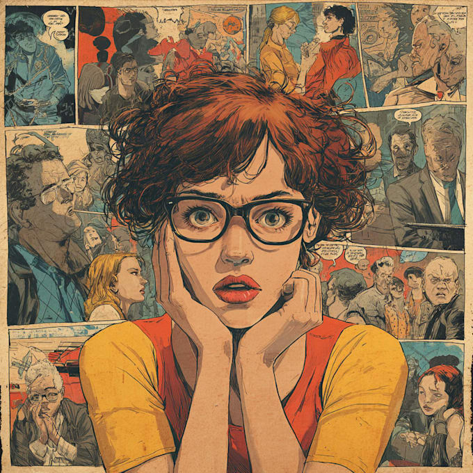 design custom comic book art for your story or script