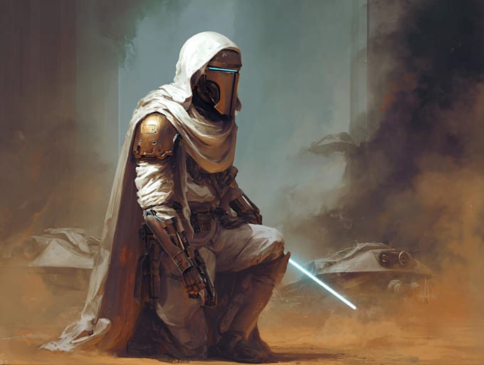 design a sci fi and star wars character