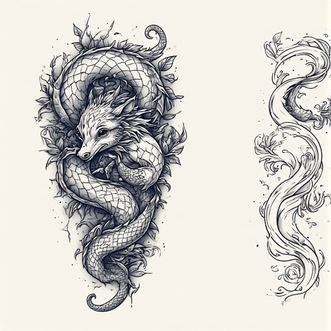 design professional creative tattoo design