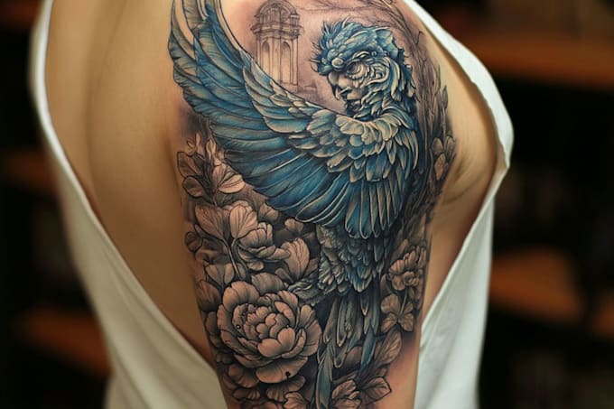 draw authentic traditional tattoo designs with vintage