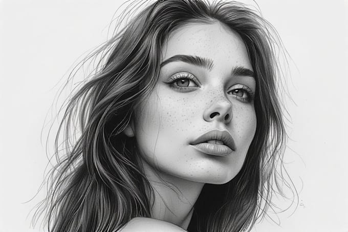 drawings with pencil and charcoal for you