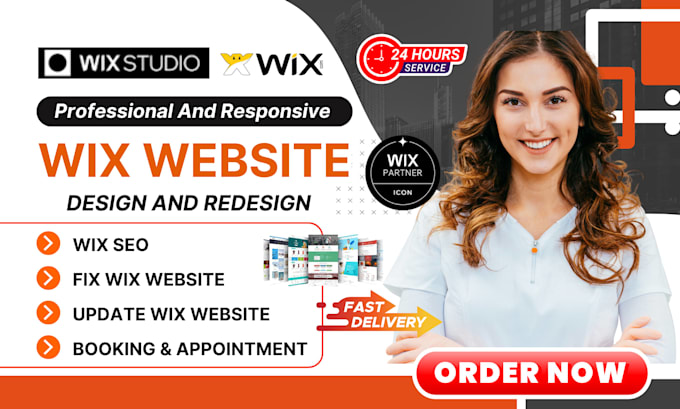 wix website redesign wix website design wix website edit, fix,update wix website