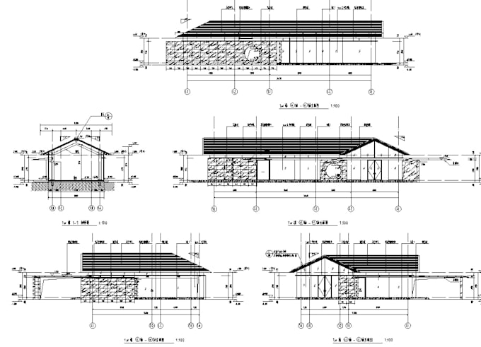 draw architectural 2d floor plan drawing and conversion