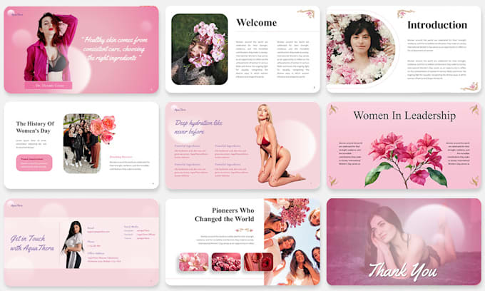 create presentation design, pitch deck, powerpoint, google slides
