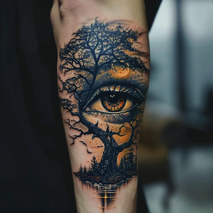 design professional creative tattoo design