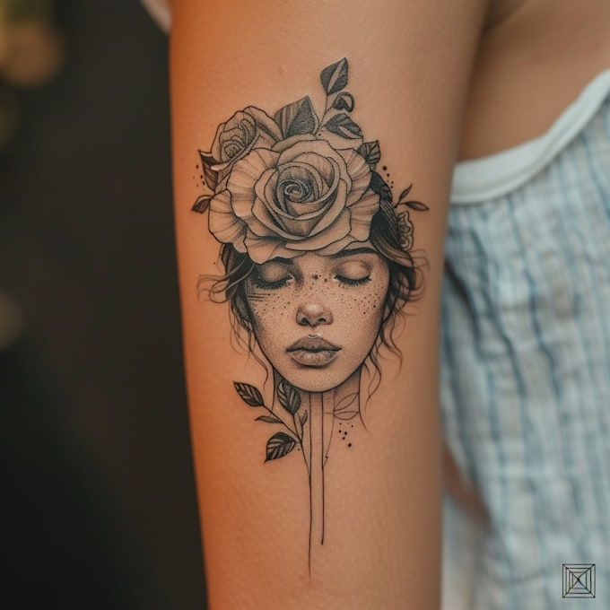 design professional tattoo and custom tattoo