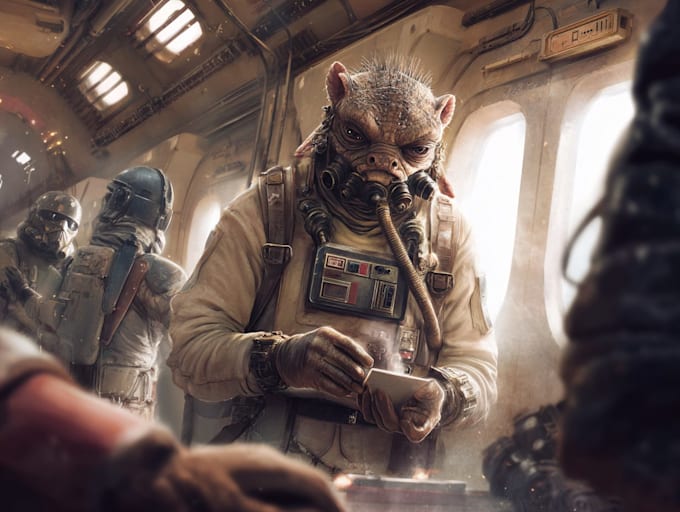 making your sci fi and star wars character
