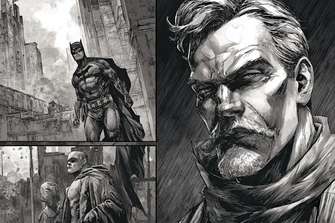 design custom comic book artwork