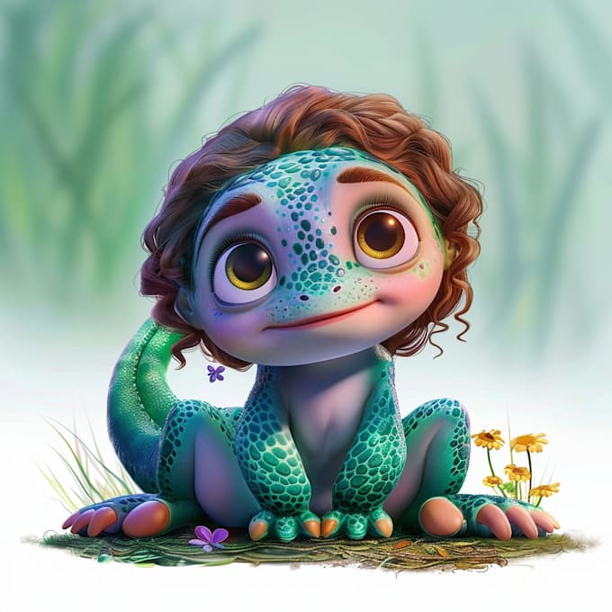 create disney pixar style images