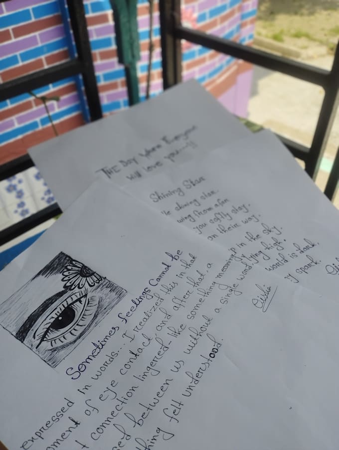 create aesthetic art and neat handwriting in bangla and english