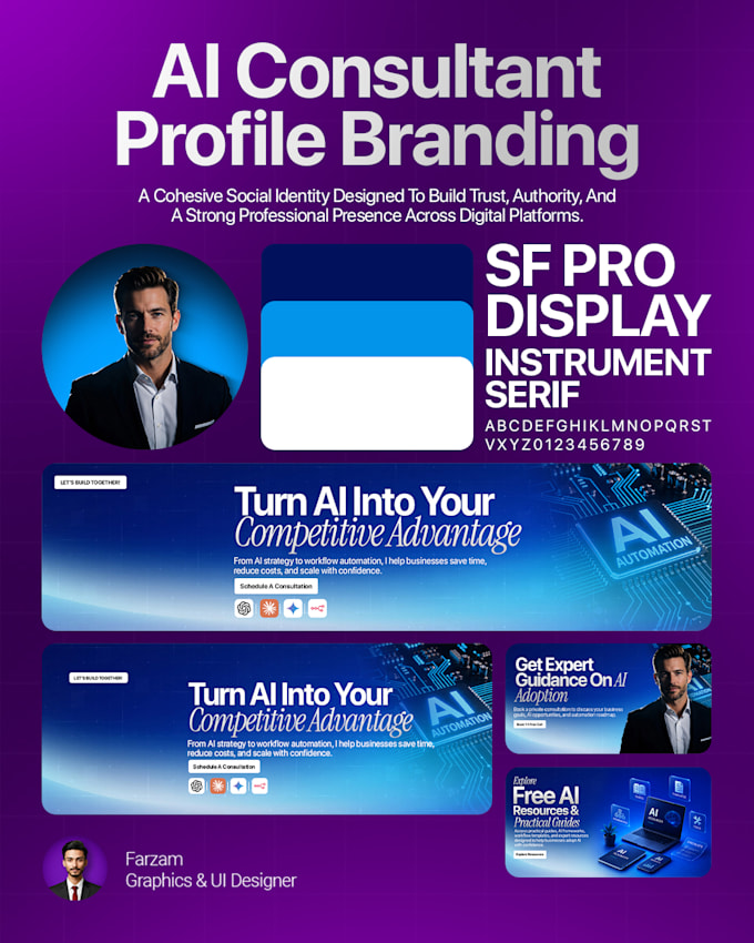 design a premium personal branding kit
