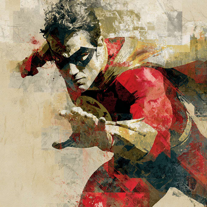 do superhero comic book book illustration, nsfw comic art