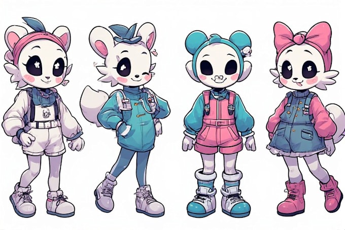 draw custom furry art and original fursona