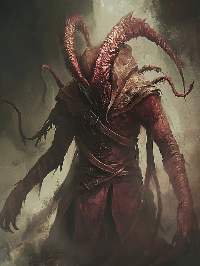 do horror character design