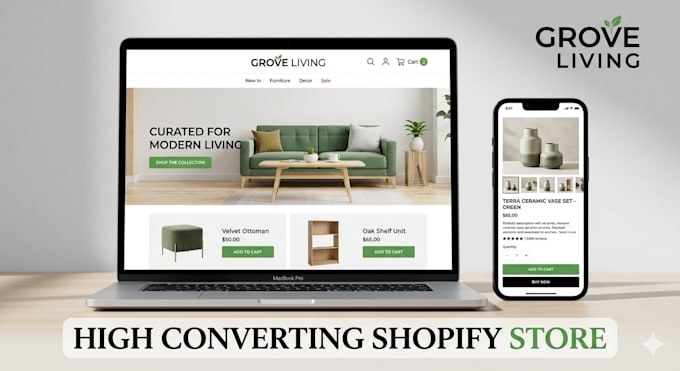 build shopify store design shopify website development and dropshipping store