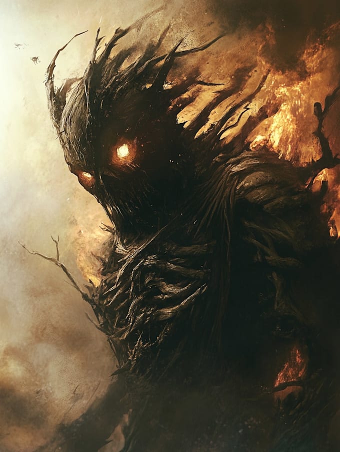 fantasy horror and fantasy horror character