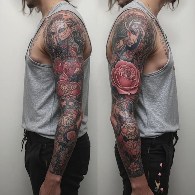 design professional creative tattoo design