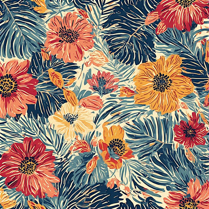 design seamless repeat pattern design
