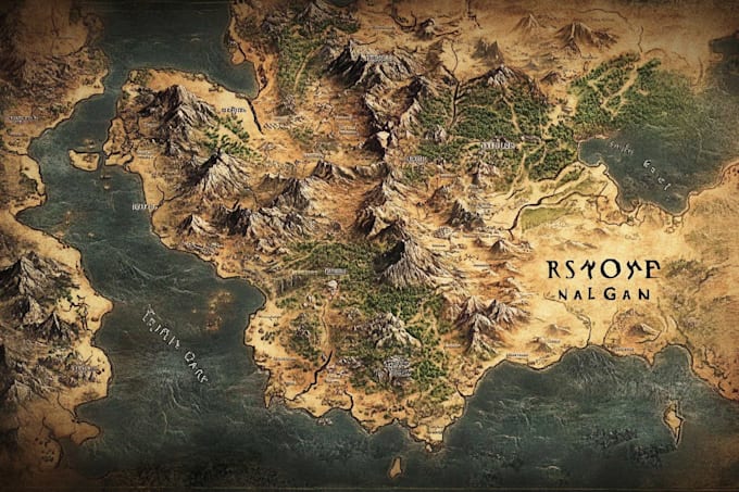 design modern and creative city or location maps