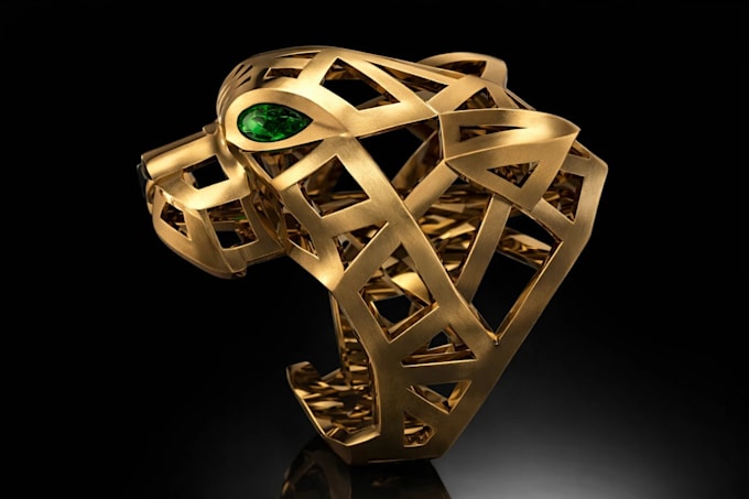 design 3d ring model for jewelry production
