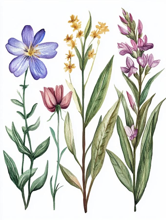 design a botanical illustration