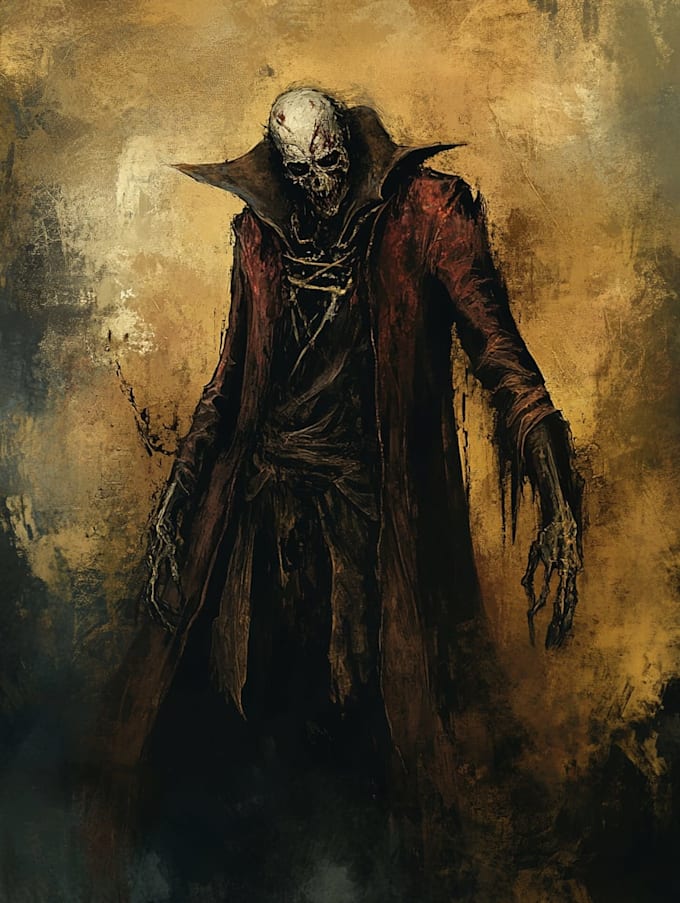 fantasy horror and fantasy horror character