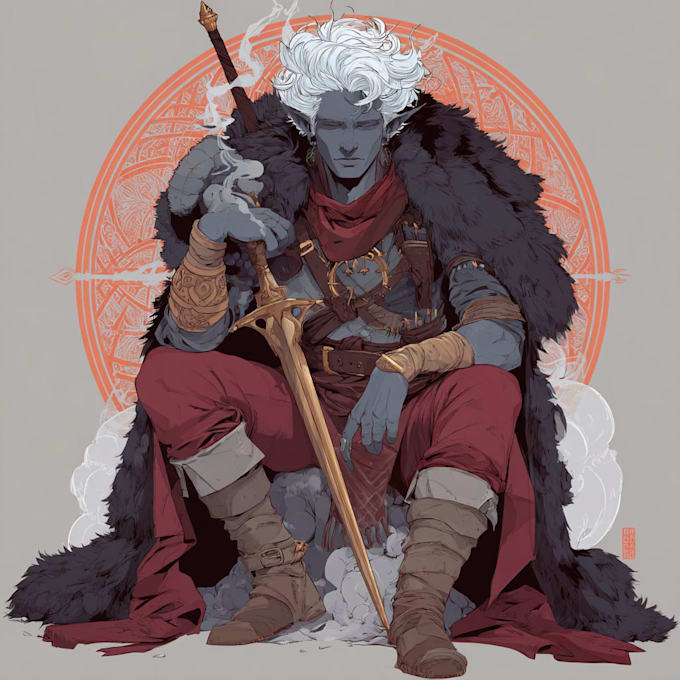 create custom dnd, rpg, and character art