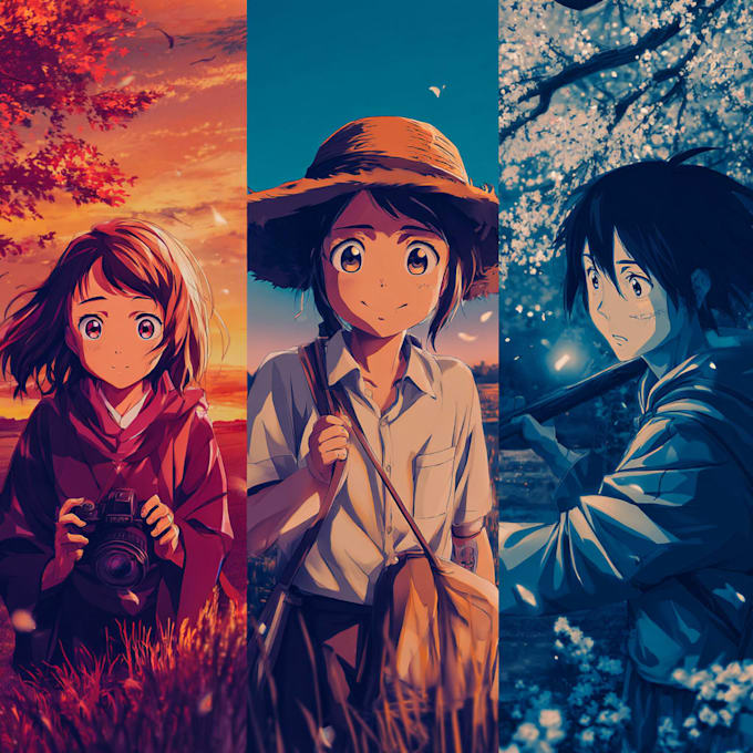 creat an amazing anime banner