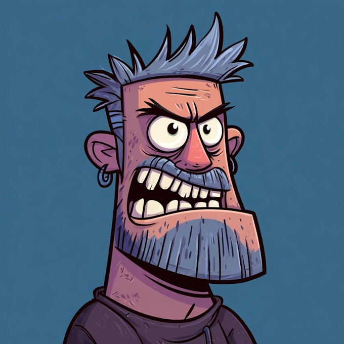 creat a professional cartoon design