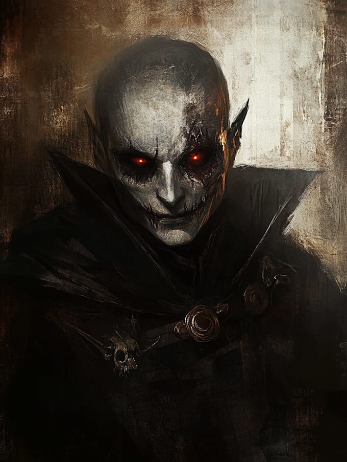 do horror character design
