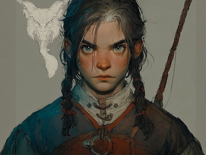 create a concept art illustration