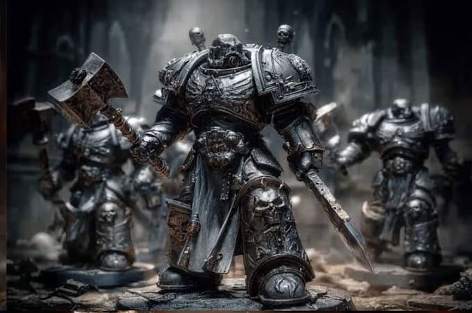 paint your warhammer 40k, sigmar and dnd miniatures