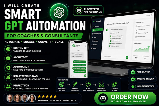 create smart gpt automation,ai gpt,coaches consultants