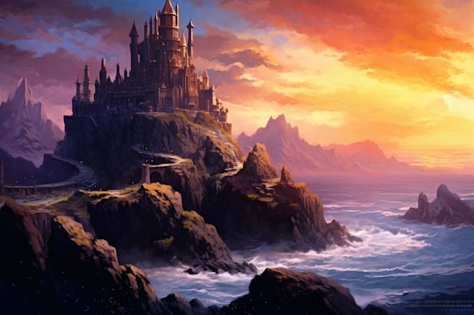 do amazing fantasy landscape