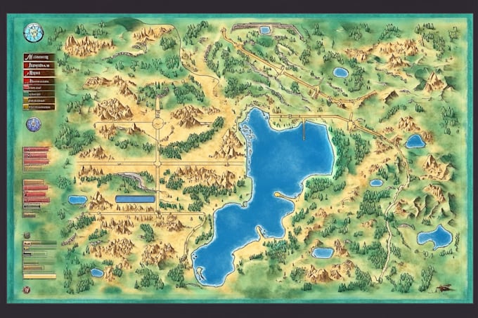 design professional map layouts for presentations