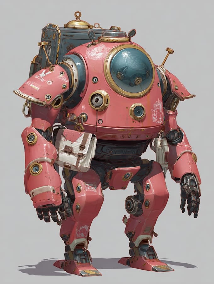 high quality robot, mecha concepts