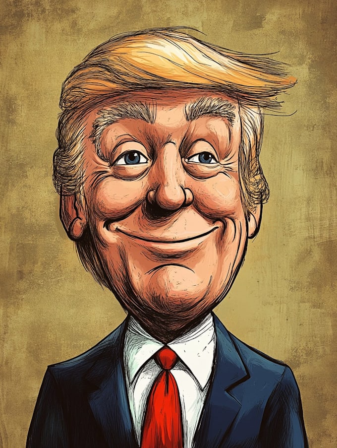 do a political cartoon art