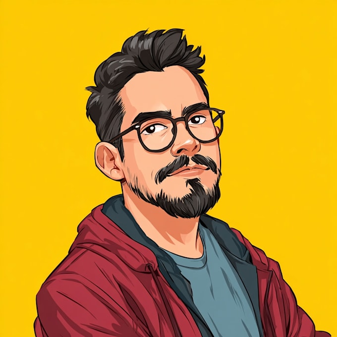 draw semi realistic portrait with artistic lighting