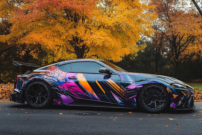 professional vehicle wrap design, car wrap