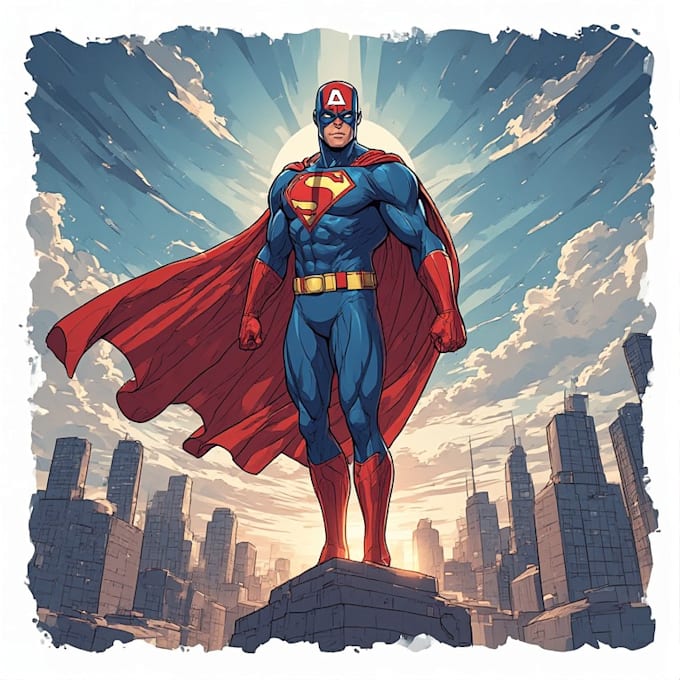 draw and transform you into a superhero