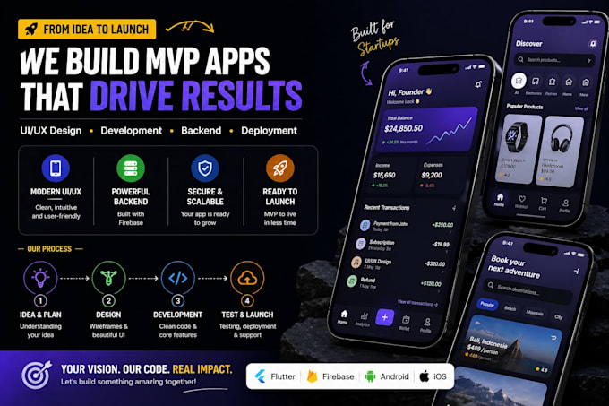 build mvp mobile app for your startup