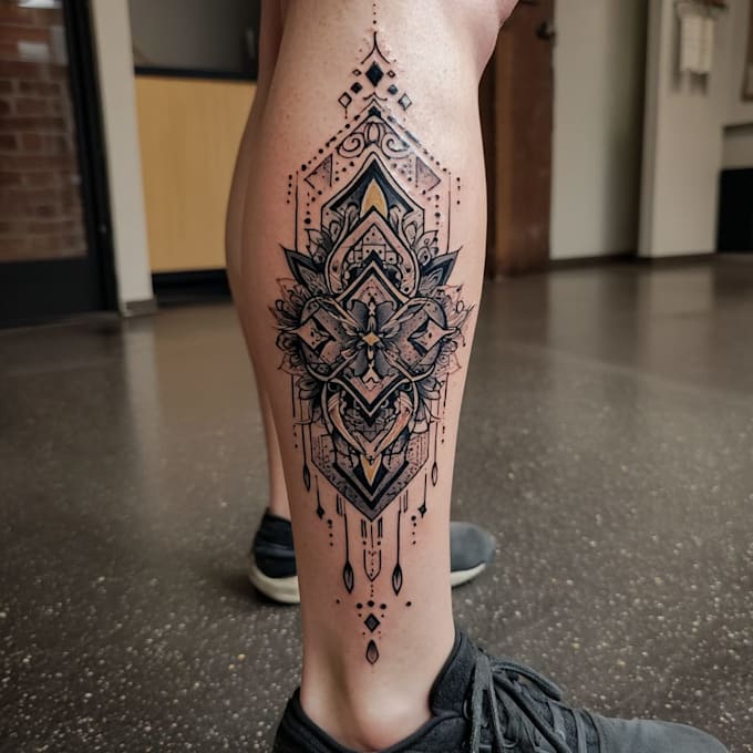 design professional tattoo and custom tattoo